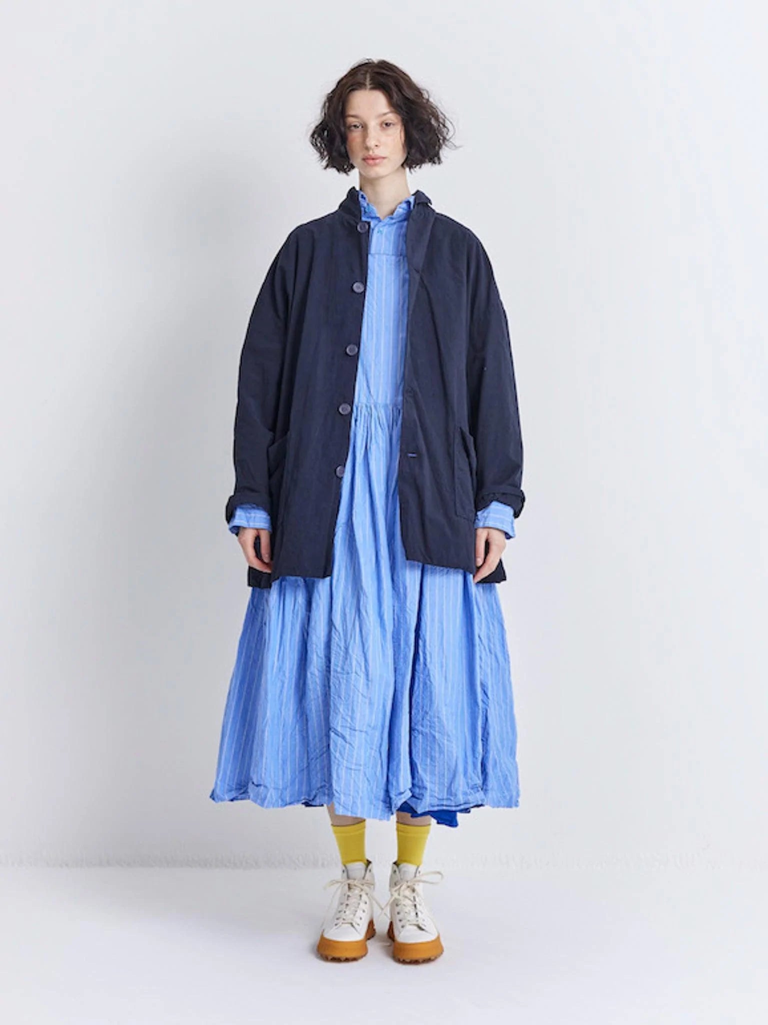 Namu Shop - Veritecoeur Relaxed Chore Jacket - White