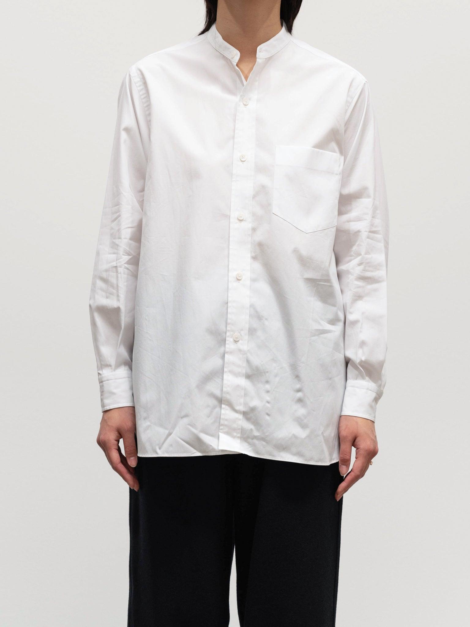 Namu Shop - Yleve Cotton Broad Shirt - White