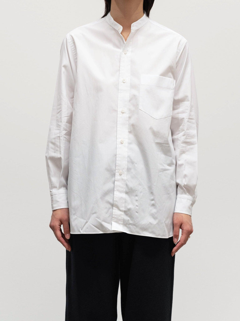 Namu Shop - Yleve Cotton Broad Shirt - White