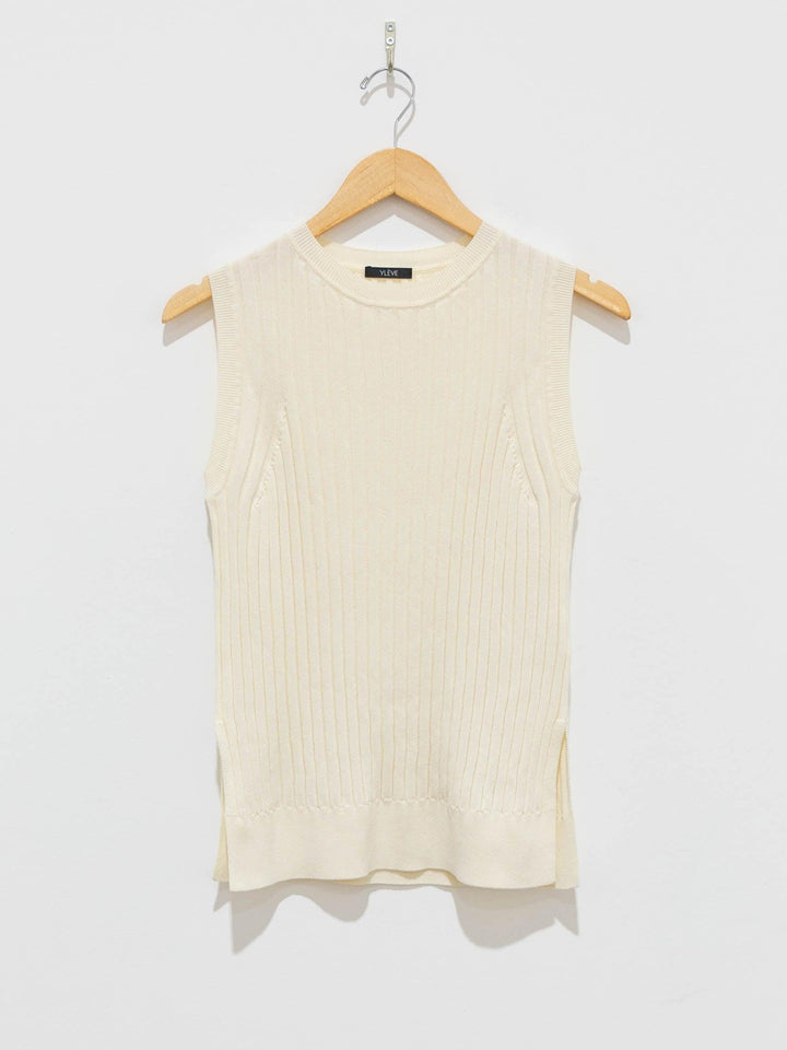 Namu Shop - Yleve Pima Cotton Rib Knit - Latte